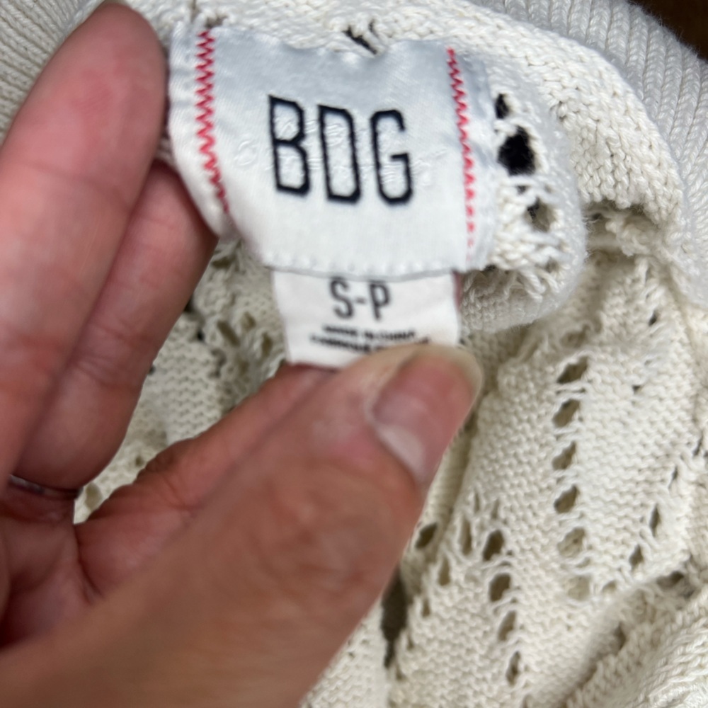 BDG crochet top cream (s) - Picture 3 of 3